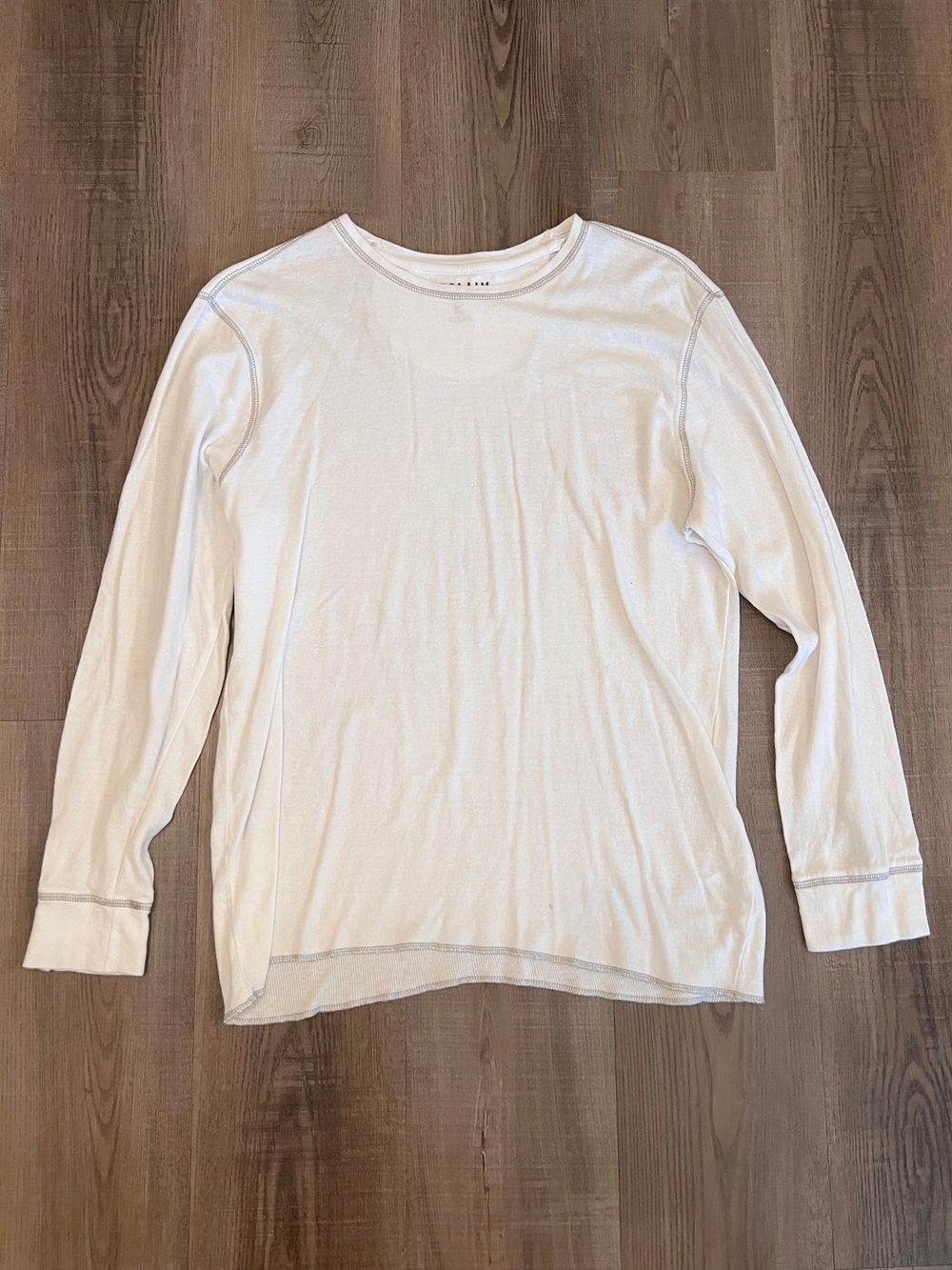 Buckle Reclaim White Henley